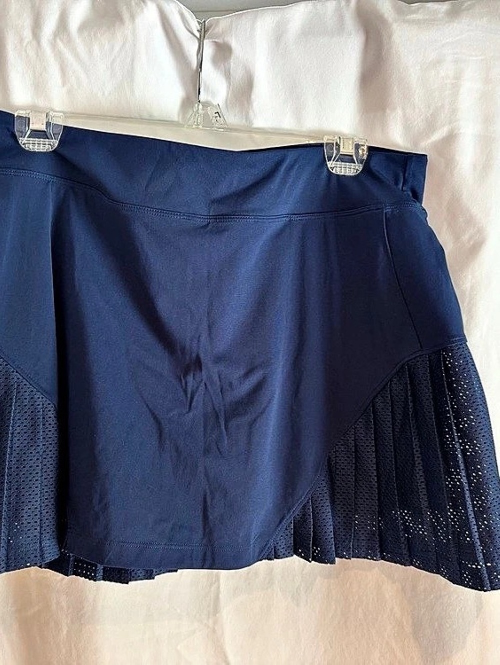 Under Armour HeatGear Navy Pleated Golf Tennis Skort Size L